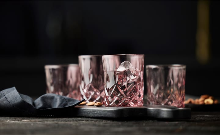 Sorrento whiskeyglas 32 cl 4-pack, Pink Lyngby Glas