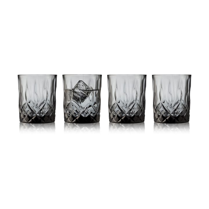Sorrento whiskeyglas 32 cl 4-pack - Smoke - Lyngby Glas