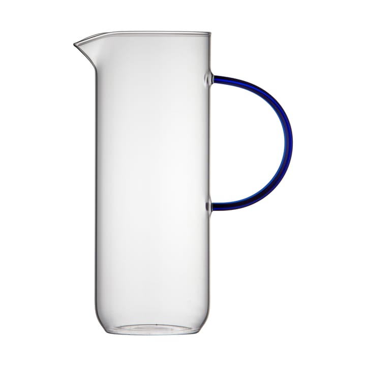 Torino glaskanna 1,1 l - Clear-blue - Lyngby Glas