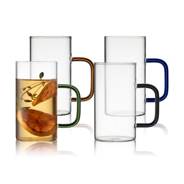 Torino mugg glas 35 cl 4 delar - Mix - Lyngby Glas