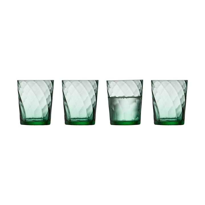 Vienna vattenglas 30 cl 4-pack - Green - Lyngby Glas