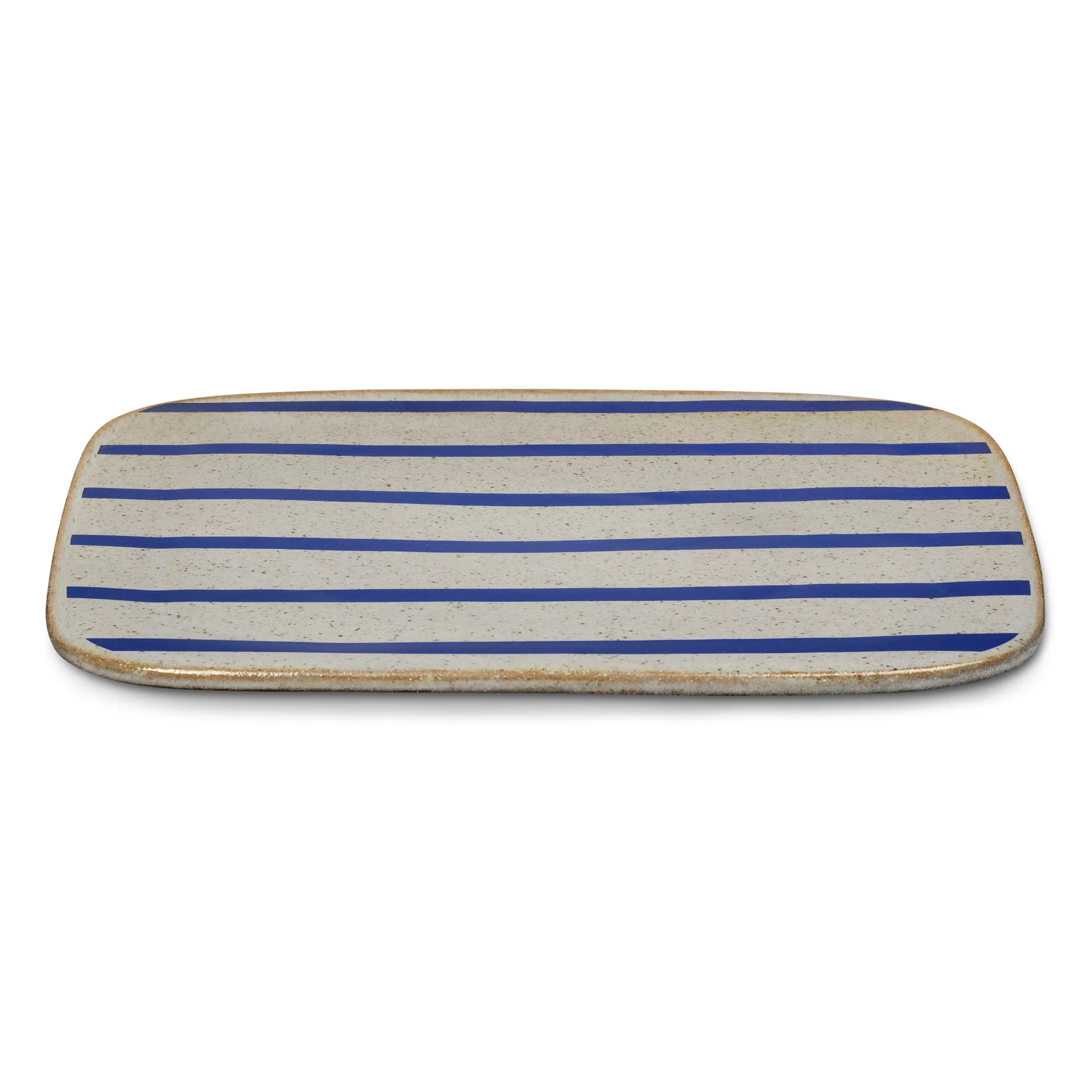 DAN-ILD remsa serveringsfat 27x27 cm, Blå Lyngby Porcelæn