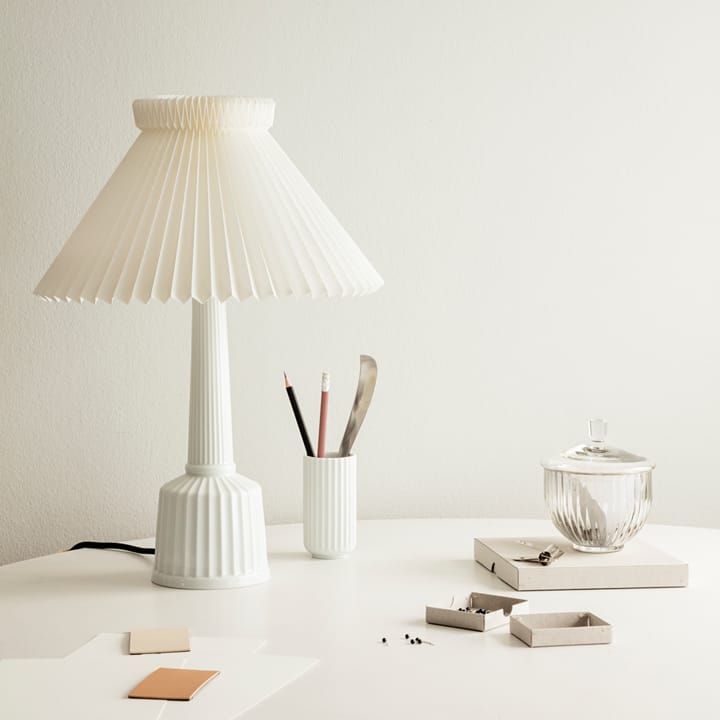 Esben klint bordslampa - vit, h.65 cm - Lyngby Porcelæn