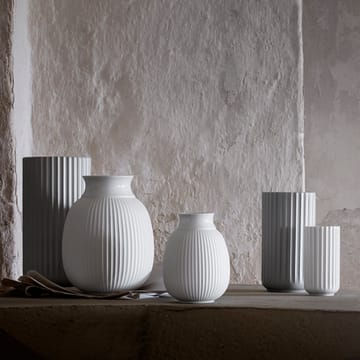 Lyngby Curve vas 17,5 cm - Vit - Lyngby Porcelæn