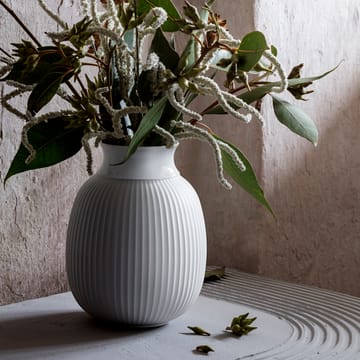 Lyngby Curve vas 17,5 cm - Vit - Lyngby Porcelæn