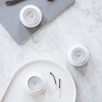 Lyngby ljuslykta Ø 6,5 cm 2-pack - vit - Lyngby Porcelæn