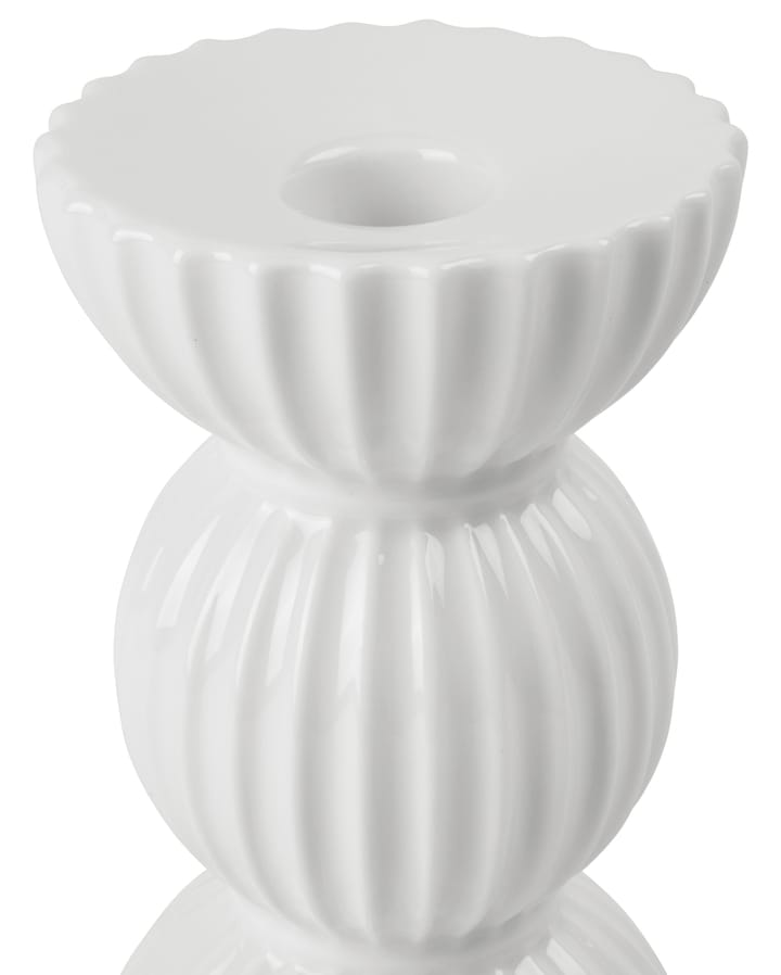 Lyngby Tura Ljusstake 14 cm - Vit - Lyngby Porcelæn