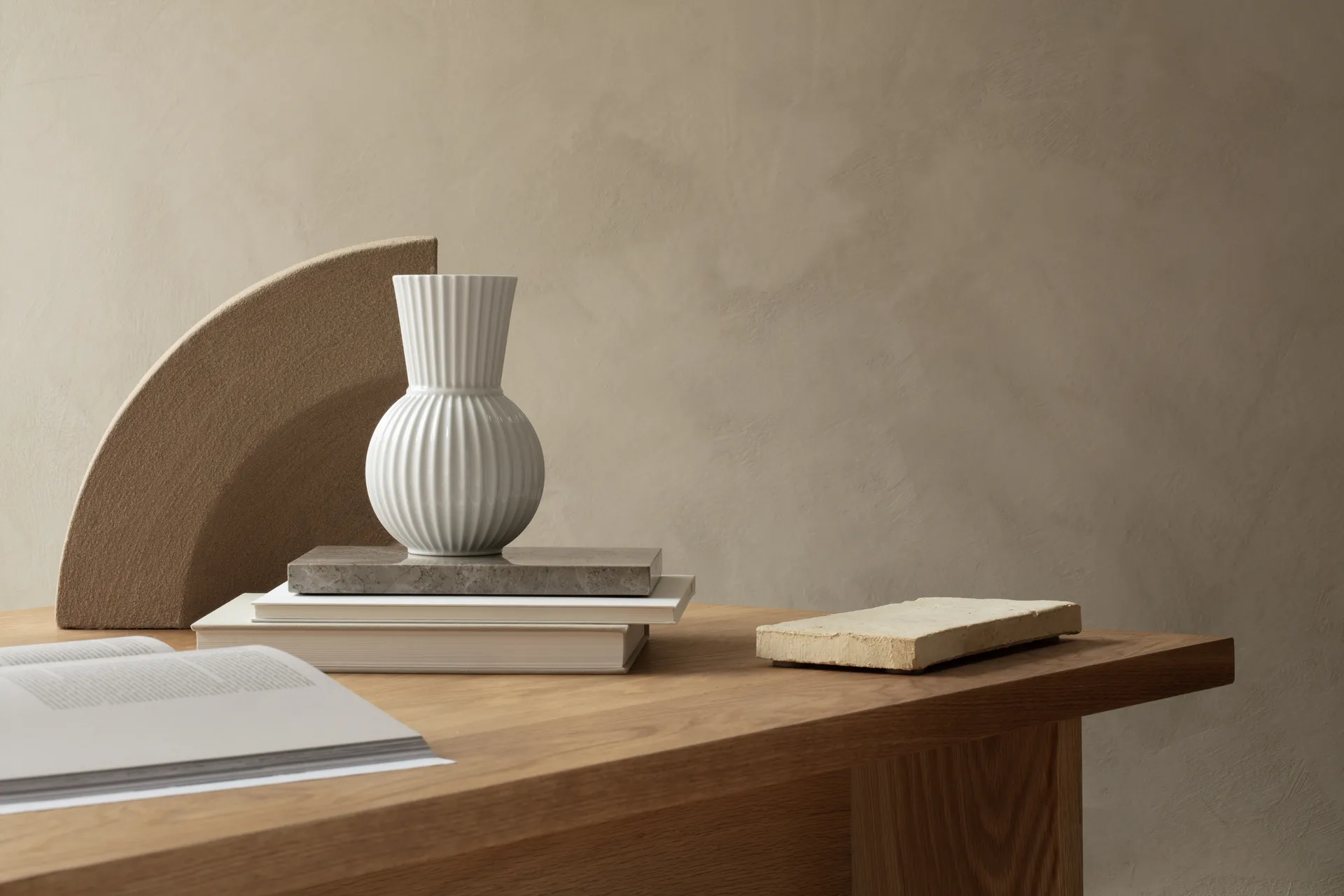 Lyngby Tura vas vit, 18 cm Lyngby Porcelæn