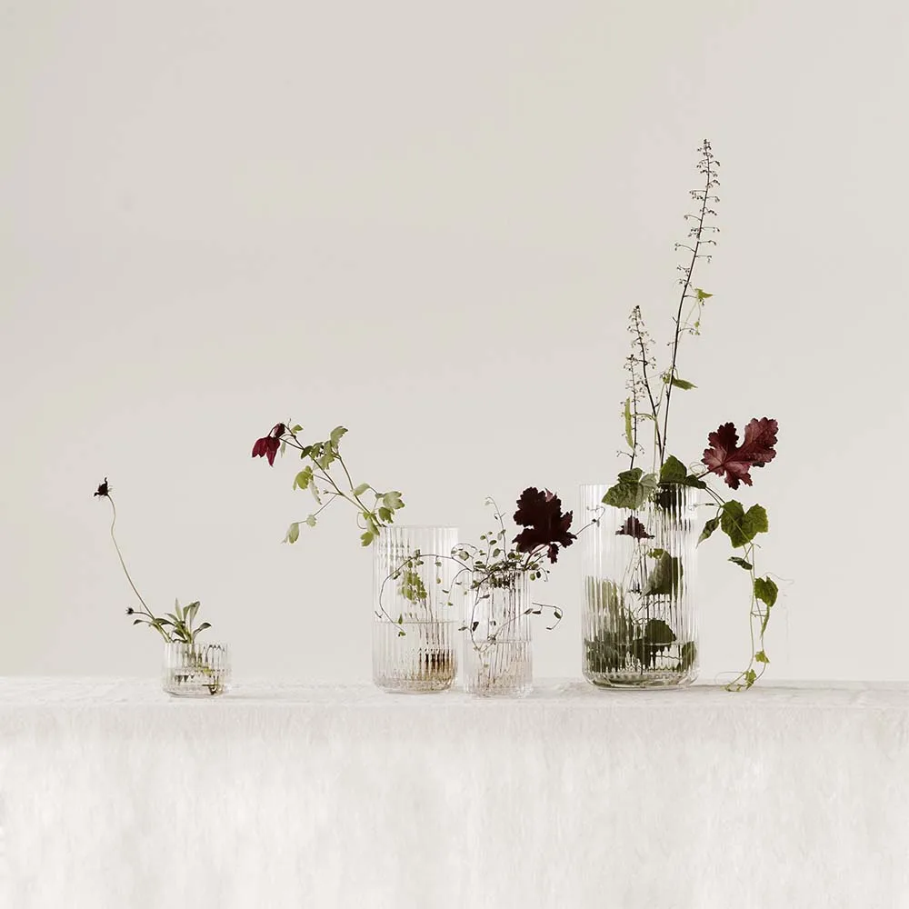 Lyngby Vas, burgundy, 25 cm Lyngby Porcelæn