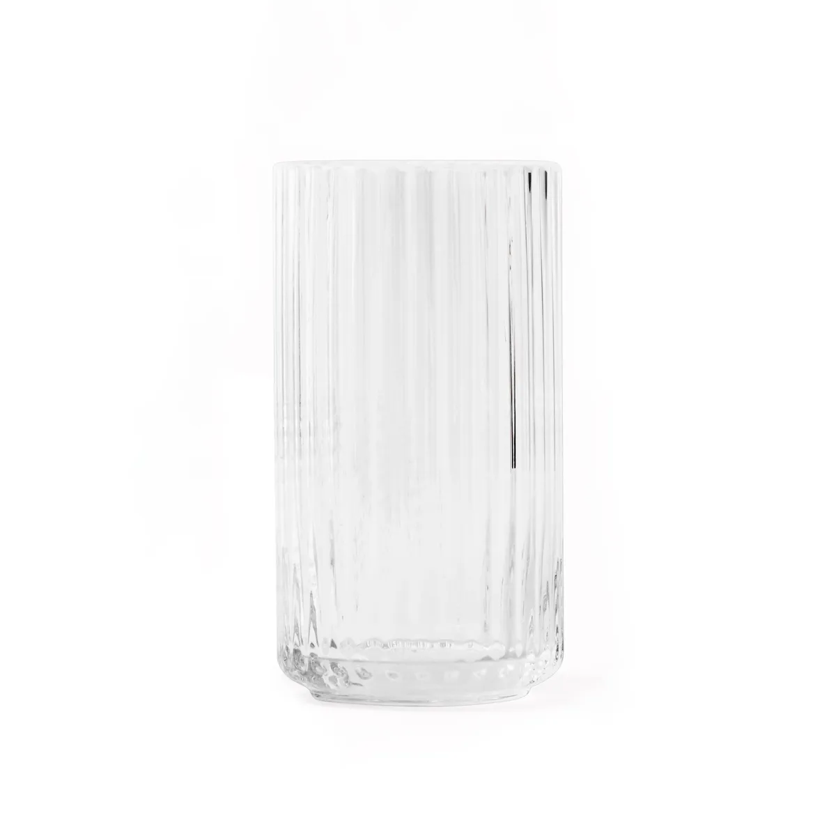 Lyngby Porcelæn Lyngby vas glas klar 15 cm