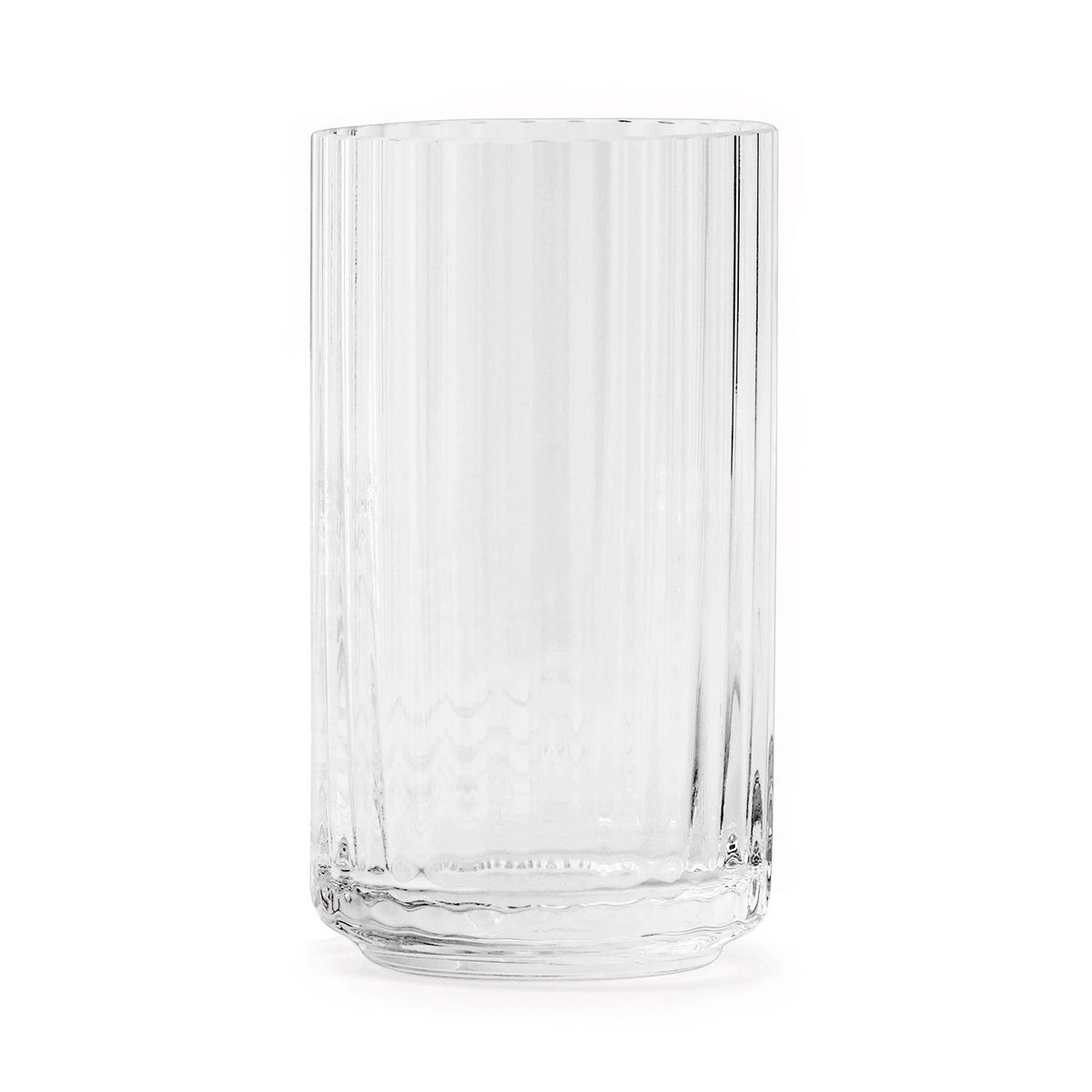 Lyngby Porcelæn Lyngby vas glas klar 31 cm | Skandinavisk Design | Vaser | Transparent