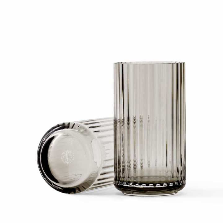 Lyngby vas glas smoke - 15 cm - Lyngby Porcelæn