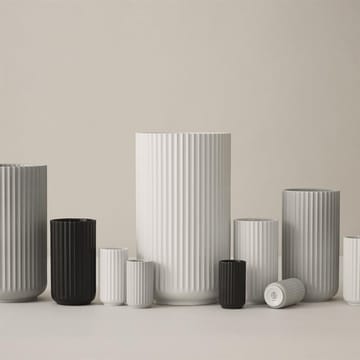 Lyngby vas svart matt - 20 cm - Lyngby Porcelæn