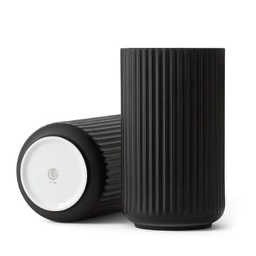 Lyngby vas svart matt - 25 cm - Lyngby Porcelæn