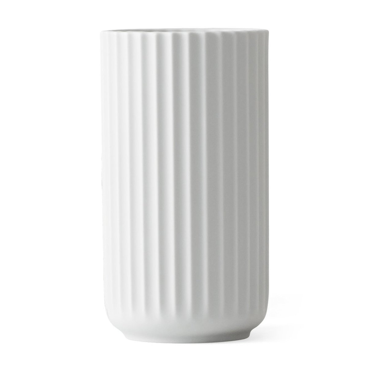 Lyngby Porcelæn Lyngby vas vit matt 15 cm | Skandinavisk Design | Vaser | Vit