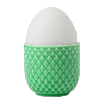 Rhombe äggkopp Ø5 cm - Grön - Lyngby Porcelæn