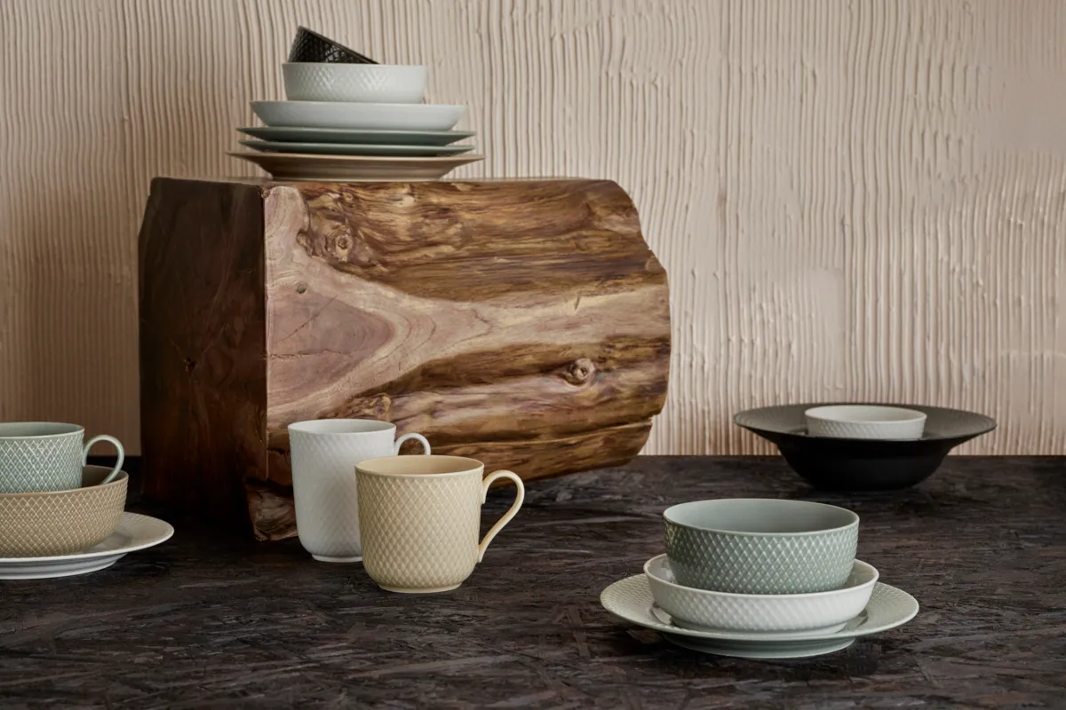 Rhombe Earth skål Ø15.5 cm, Clay Lyngby Porcelæn