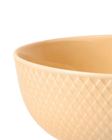 Rhombe skål Ø15,5 cm - Sand - Lyngby Porcelæn