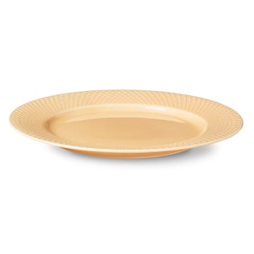 Rhombe tallrik sand - 27 cm - Lyngby Porcelæn