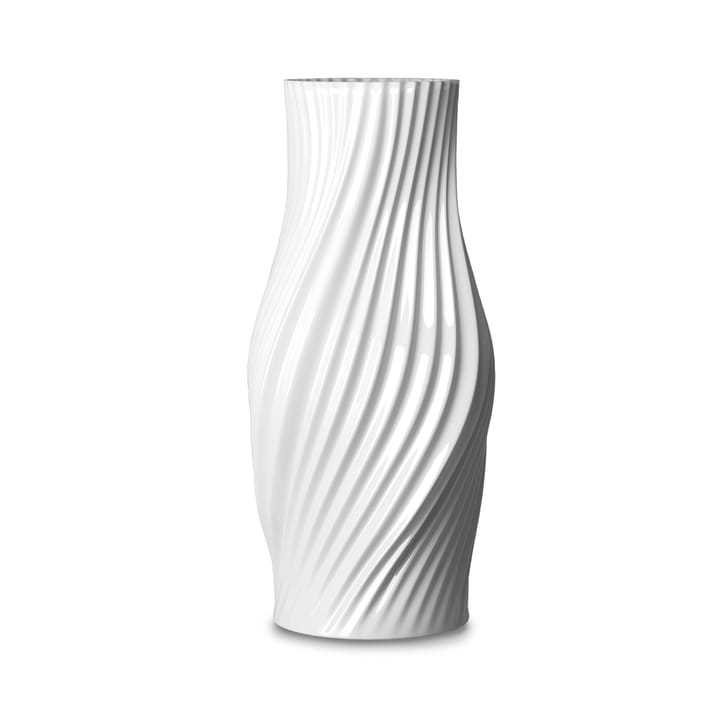 Twist vas 31 cm - Vit - Lyngby Porcelæn