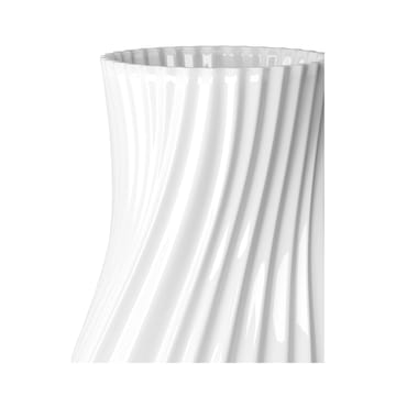 Twist vas 31 cm - Vit - Lyngby Porcelæn