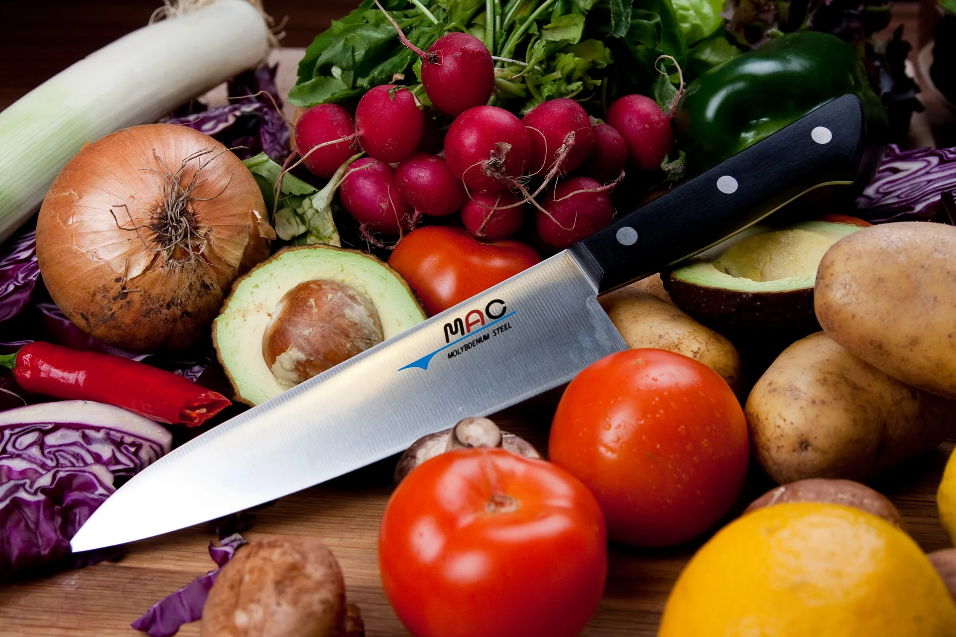 Mac kockkniv, 18 cm MAC