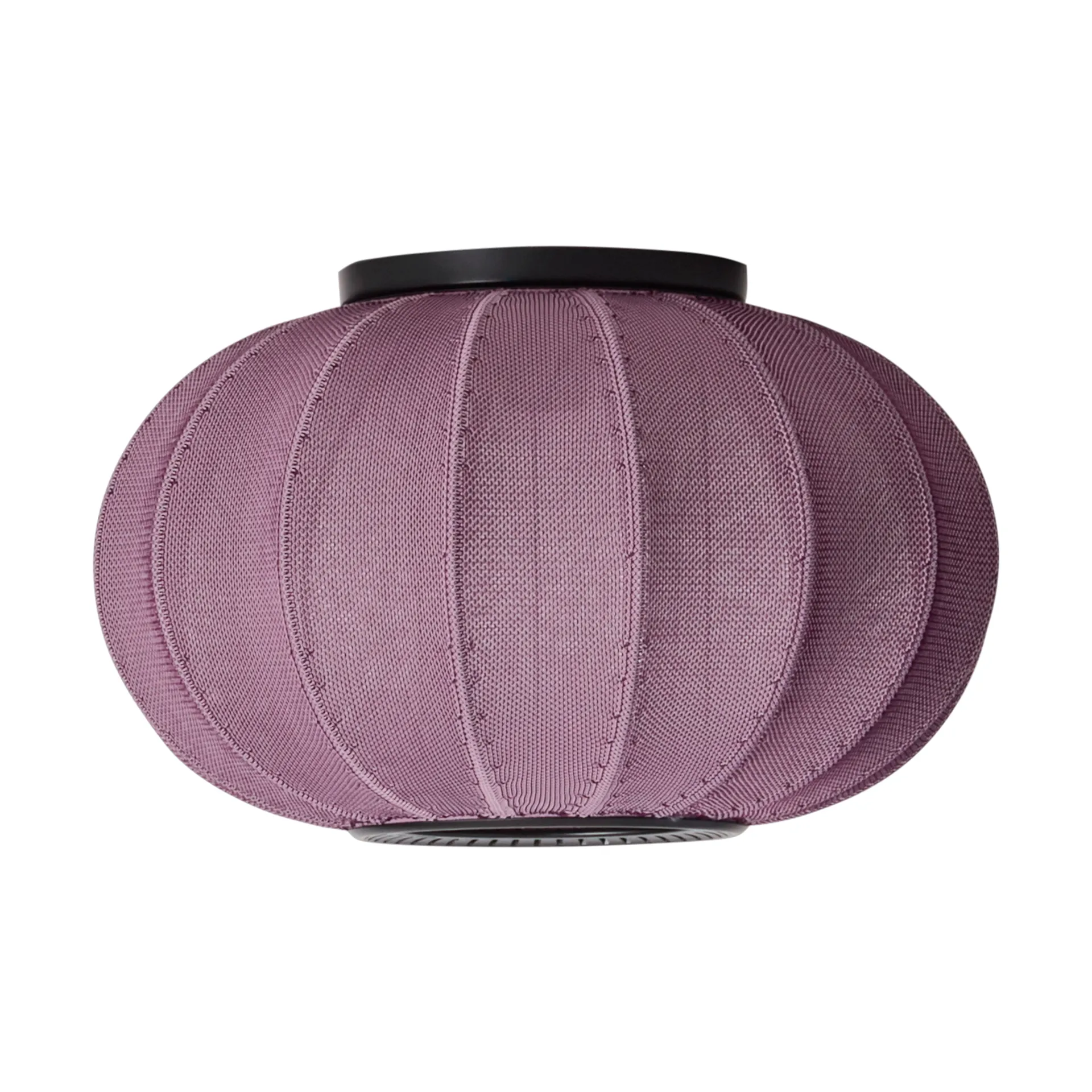 Knit-Wit 45 Oval vägg- och taklampa, Burgundy Made By Hand