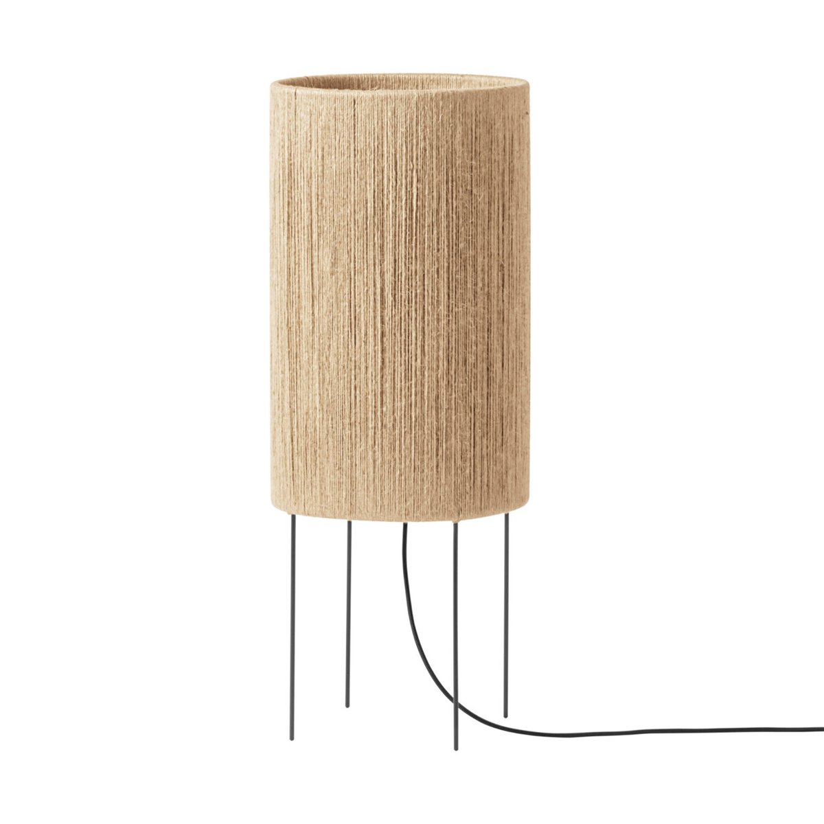 Made By Hand Ro golvlampa 30 cm Jute | Skandinavisk Design | Golvlampor | Brun