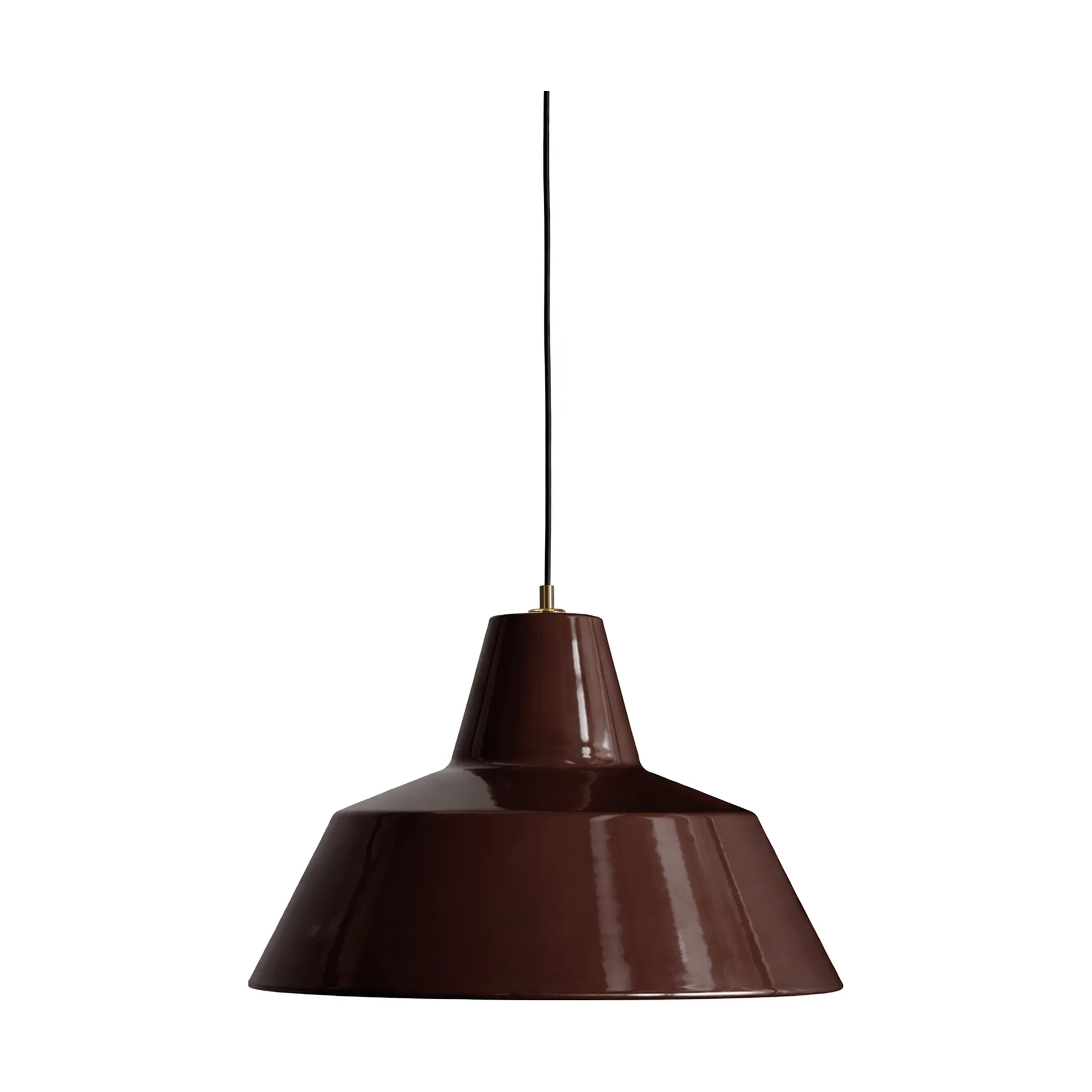 Workshop W4 pendel 75 anniversary edition, Chocolate brown Made By Hand