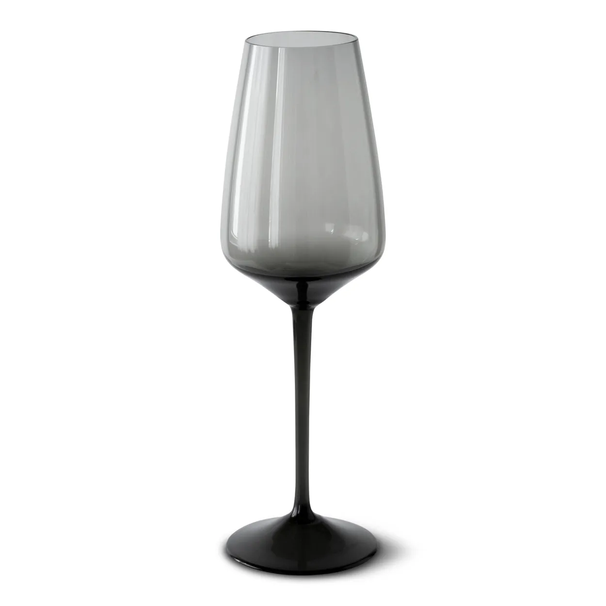Magnor Noir vitvinsglas 36 cl Svart | Skandinavisk Design | Vinglas | Svart
