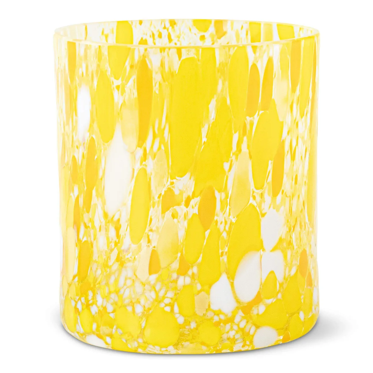 Magnor Swirl glas 35 cl Gul | Skandinavisk Design | Dricksglas | Gul