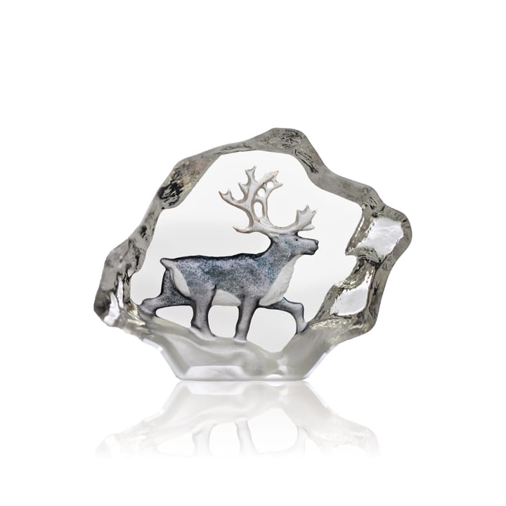 Ren glasskulptur miniatyr - 7x5 cm - Målerås glasbruk
