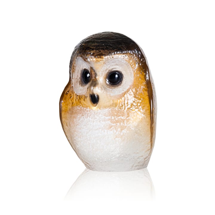 Safari glasskulptur uggla, Liten Målerås Glasbruk