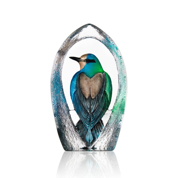 Wildlife Colorina glasskulptur Ltd Ed 27 cm - Blå - Målerås glasbruk