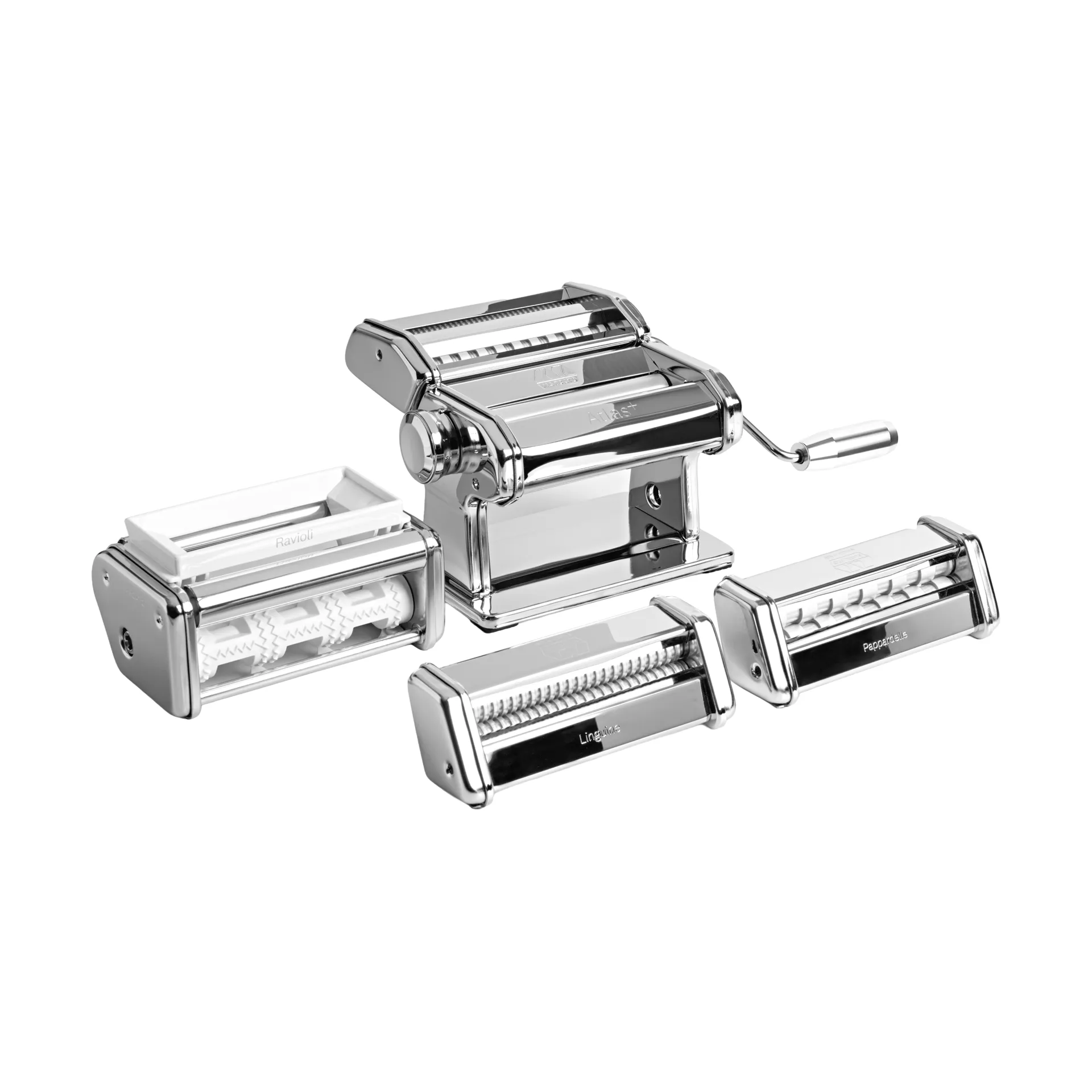 Marcato multipast giftset+ pastamaskin, Stål Marcato