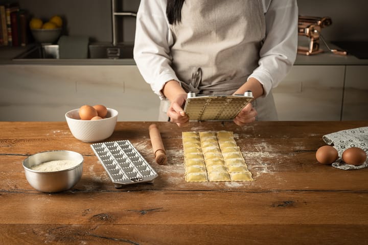 Marcato ravioliplåt inkl kavel fyrkantig ravioli - 24 st - Marcato