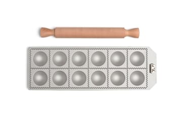 Marcato ravioliplåt inkl kavel runda ravioli - 12 st - Marcato