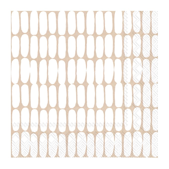 Alku servett 33x33 cm 20-pack, Cream Marimekko