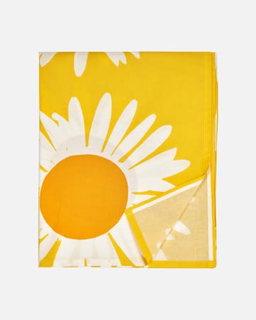 Auringonkukka duk 135x280 cm - Gul-vit - Marimekko