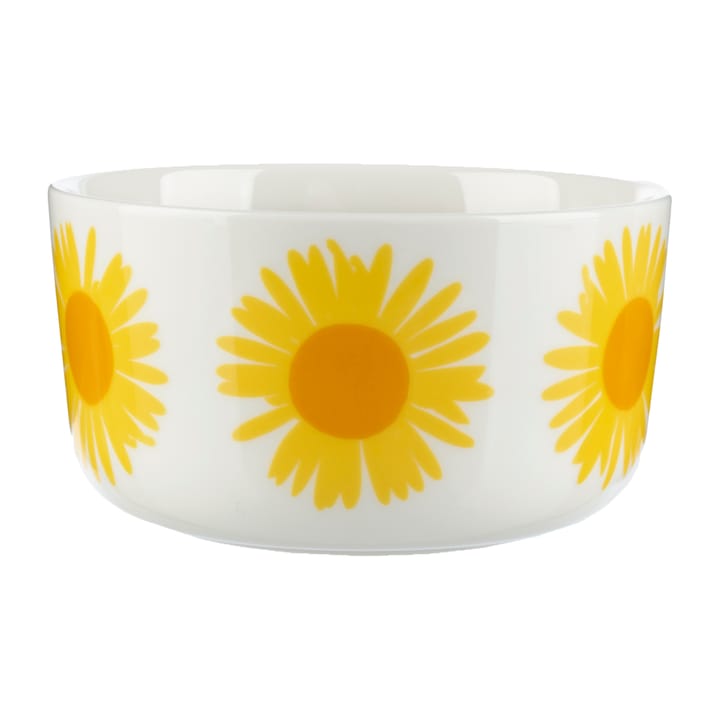 Auringonkukka skål 5 dl - Gul-vit - Marimekko