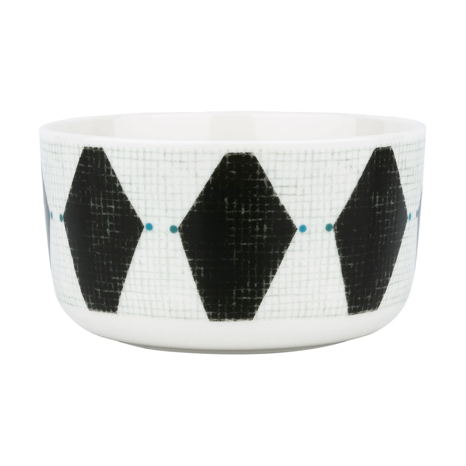 Espinela skål 5 dl, White-coal-sage-petrol blue Marimekko