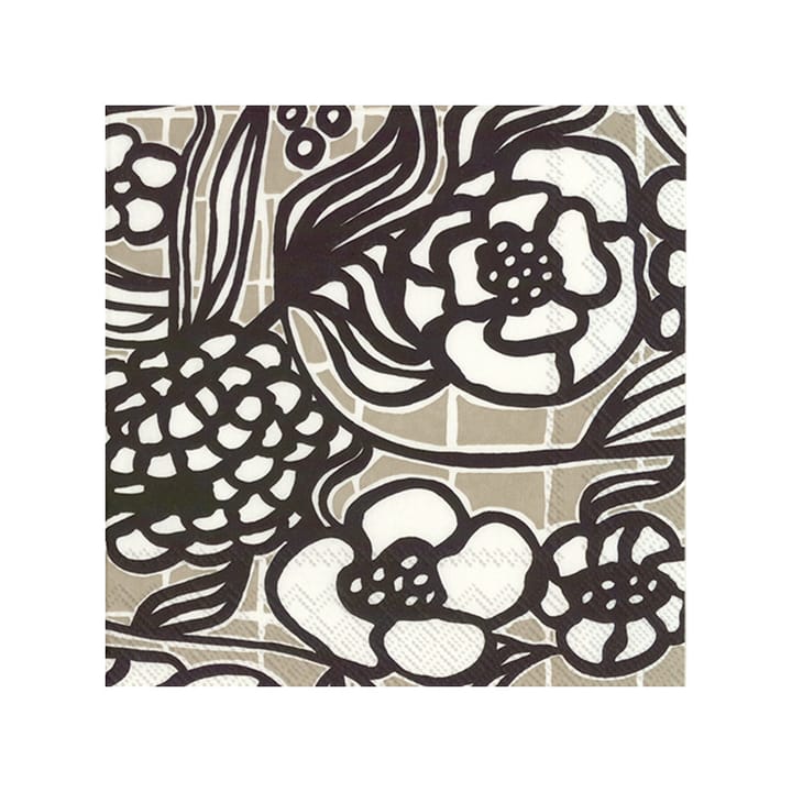 Floristi servett 33x33 cm 20-pack - Linen - Marimekko
