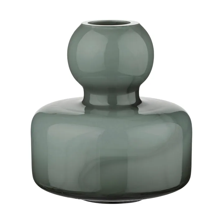 Flower vas Ø10 cm - Charcoal - Marimekko