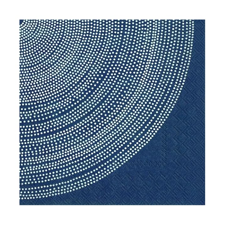 Fokus servett 33x33 cm 20-pack - Dark blue - Marimekko
