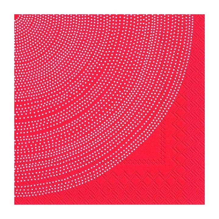 Fokus servett 33x33 cm 20-pack - Red - Marimekko