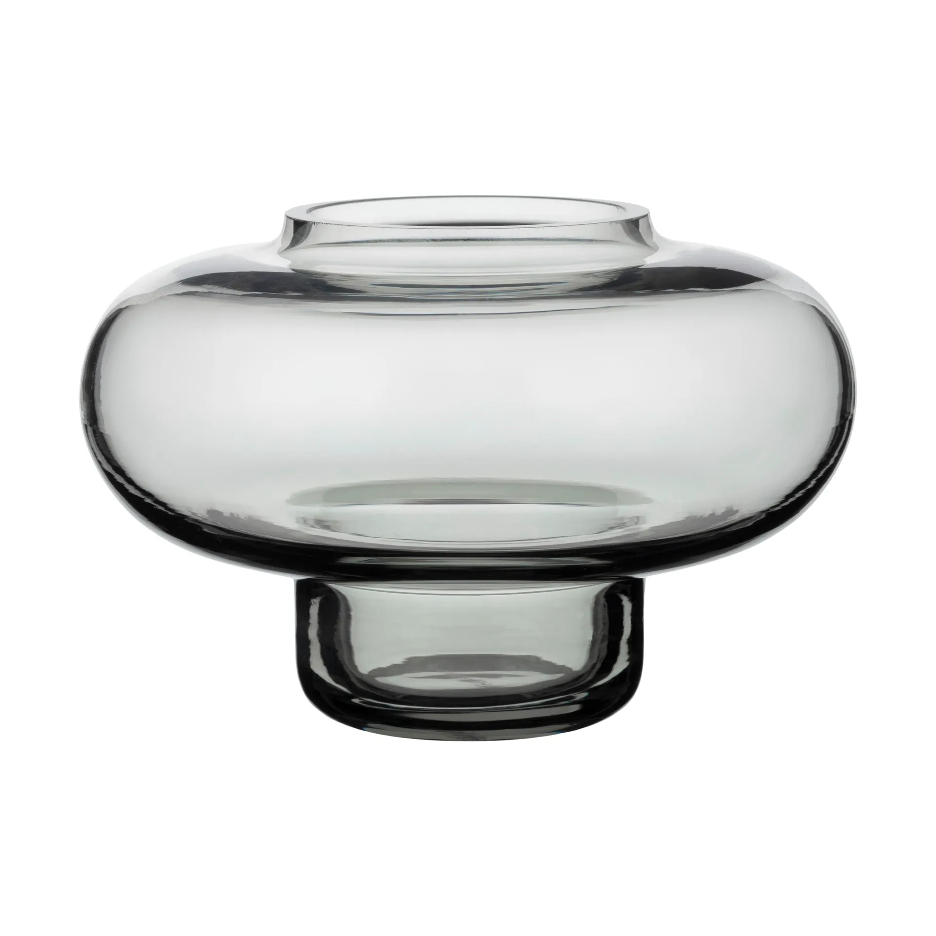 Fyr ljuslykta Ø12,7 cm, Misty grey Marimekko