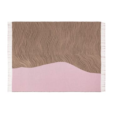 Gabriel Näkki pläd 130x170 cm - Rosa-brun - Marimekko