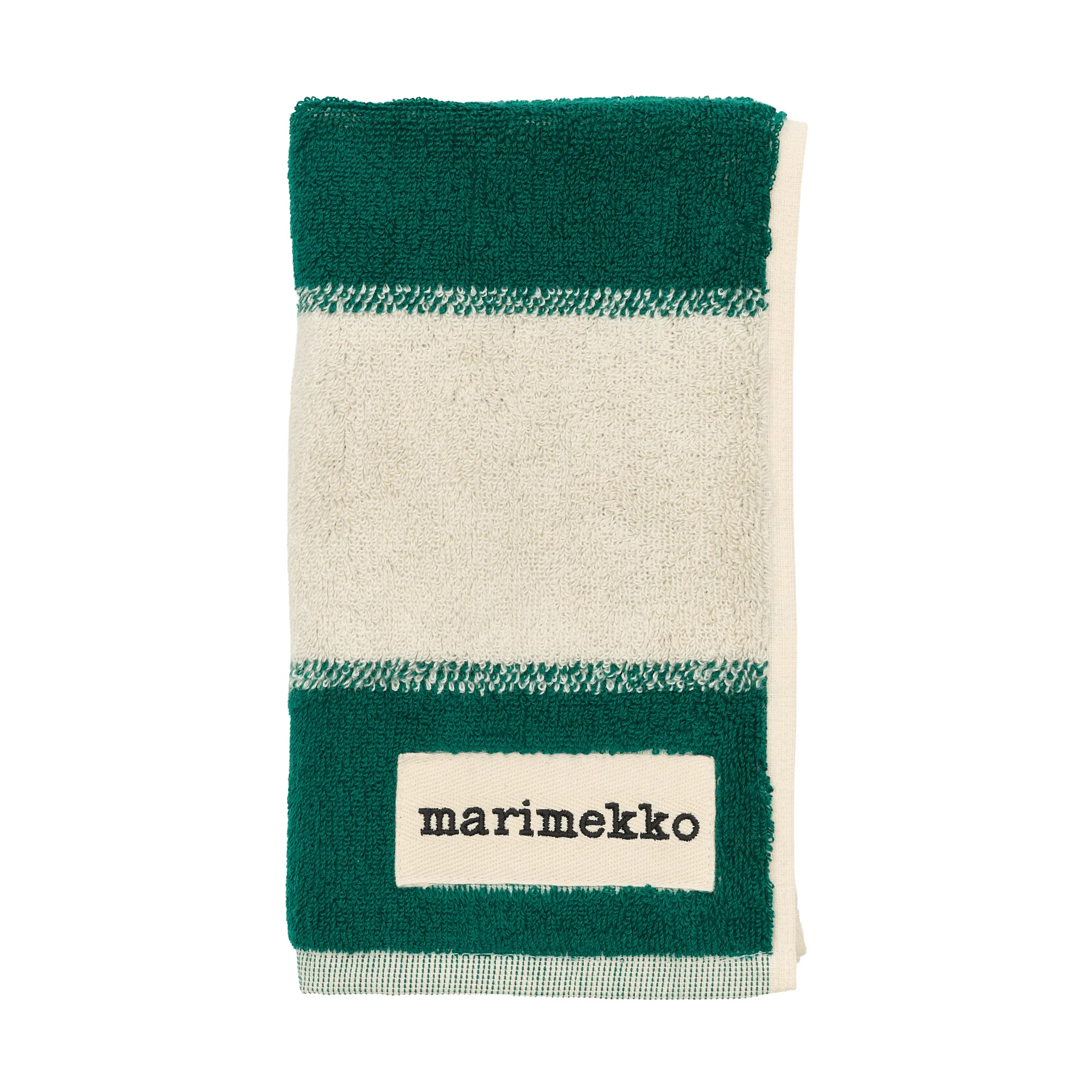 Galleria gästhandduk, Emerald-melon Marimekko