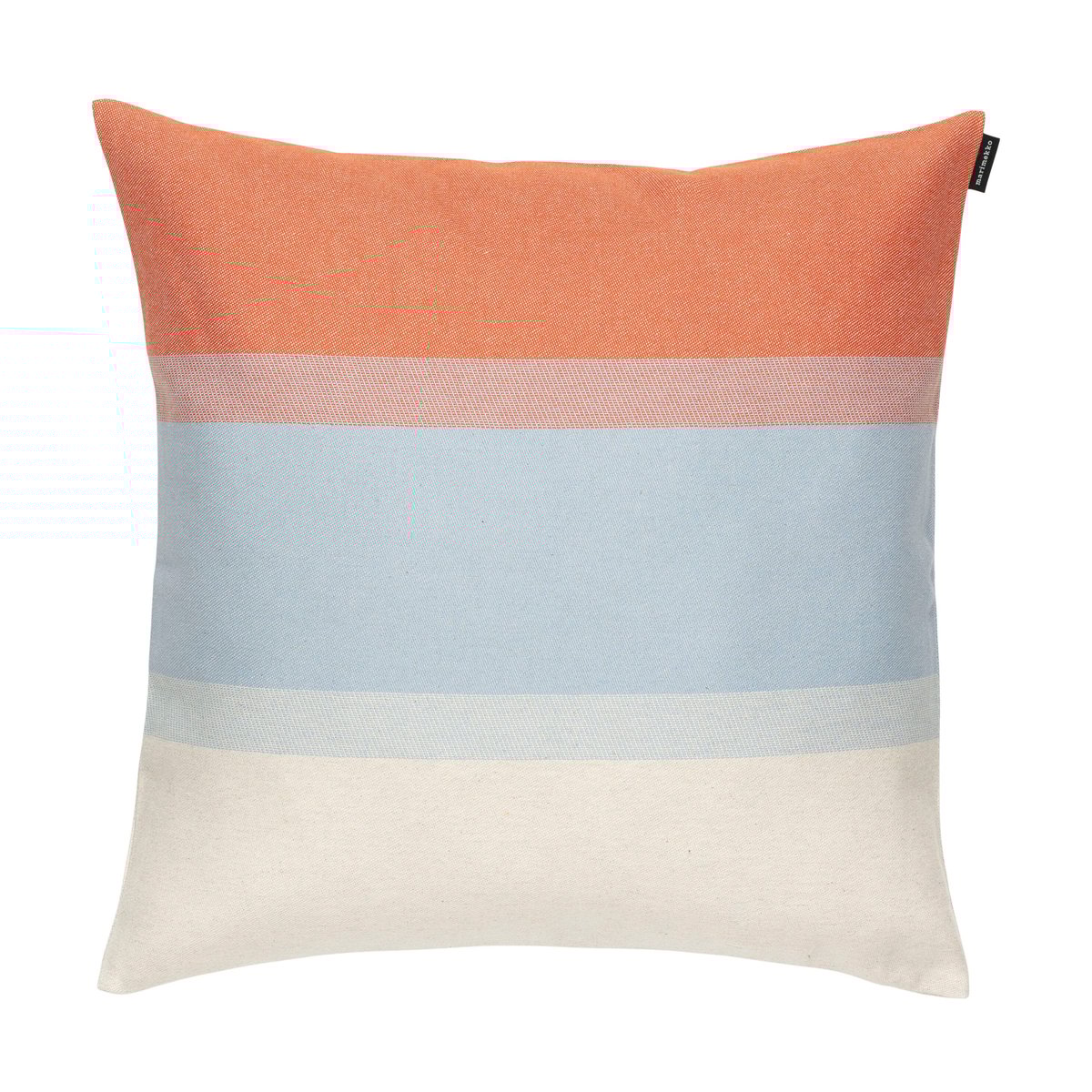 Marimekko Hennika kuddfodral 50x50 cm Orange-white-Light blue
