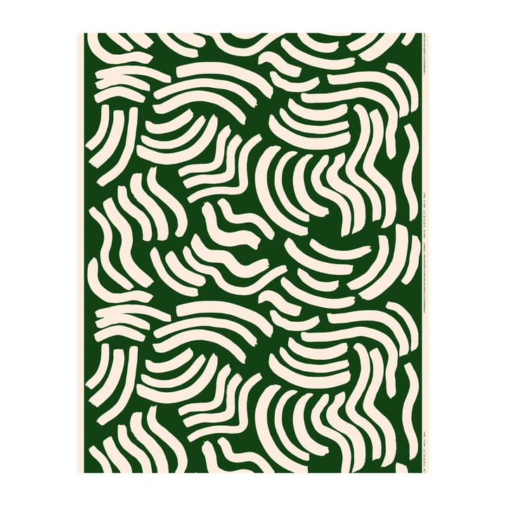 Hyräily bomullstyg - Green-cotton - Marimekko